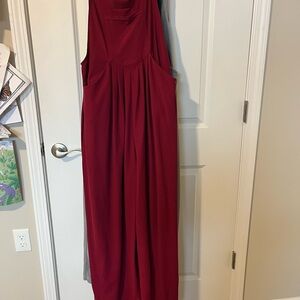Halara Elegant Burgundy overalls